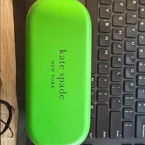 kate spade Bright Green Sunglasses Case